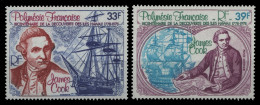 Franz. Polynesien 1978 - Mi-Nr. 248-249 ** - MNH - Schiffe / Ships - Neufs