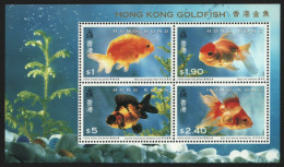 Hongkong 1993 - Mi-Nr. Block 29 ** - MNH - Fische / Fish - Neufs