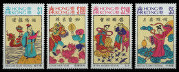 Hongkong 1994 - Mi-Nr. 719-722 ** - MNH - Trditionelle Chinesische Feste - Ungebraucht