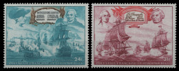 Franz. Polynesien 1976 - Mi-Nr. 210-211 ** - MNH - Schiffe / Ships - Neufs