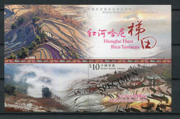 Hong Kong - Block Nr. 293 "SPECIMEN" - "UNESCO-Welterbestätten In China (IV)" ** / MNH (aus Dem Jahr 2015) - Hojas Bloque