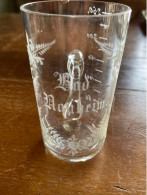 BAD NAUHEIM Verre De Curiste Alte Glass Baden - Bicchieri