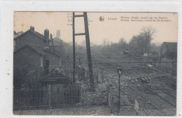 Leuze. Railway. Degats Causés Par Les Boches. * - Leuze-en-Hainaut