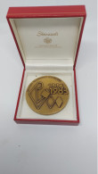 Médaille Collège Franciscains De Monaco 1983 Graveur L. Lacroix En Bronze édition Pichard Saumur - Autres & Non Classés