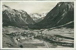 SWITZERLAND - BERGUN - PANORAMA - EDITION PHOTOGLOB - 1930s (16807) - Bergün/Bravuogn