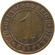 GERMANY 1 PFENNIG 1927 E TOP #c013 0147 - 1 Renten- & 1 Reichspfennig