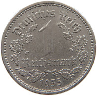 GERMANY 1 MARK 1935 A #a046 0167 - 1 Reichsmark