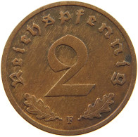 GERMANY 2 PFENNIG 1938 F #c083 0143 - 2 Reichspfennig