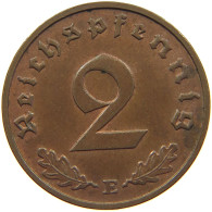 GERMANY 2 PFENNIG 1938 E #c083 0165 - 2 Reichspfennig