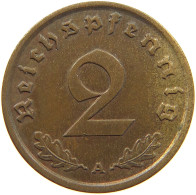 GERMANY 2 PFENNIG 1938 A TOP #c083 0139 - 2 Reichspfennig