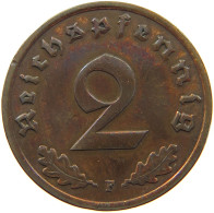 GERMANY 2 PFENNIG 1937 F #a066 0651 - 2 Reichspfennig