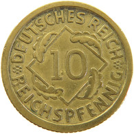 GERMANY 10 PFENNIG 1935 F #a064 1007 - 10 Reichspfennig