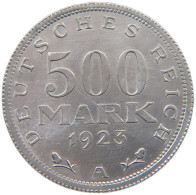 GERMANY 500 MARK 1923 A TOP #c016 0683 - 200 & 500 Mark