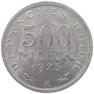 GERMANY 500 MARK 1923 A TOP #c016 0677 - 200 & 500 Mark