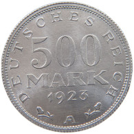 GERMANY 500 MARK 1923 A TOP #c016 0675 - 200 & 500 Mark