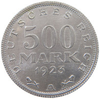 GERMANY 500 MARK 1923 A TOP #c016 0671 - 200 & 500 Mark