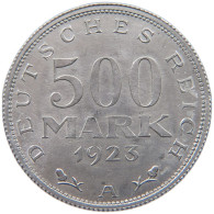 GERMANY 500 MARK 1923 A TOP #c016 0643 - 200 & 500 Mark