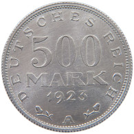 GERMANY 500 MARK 1923 A TOP #c016 0663 - 200 & 500 Mark