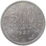 GERMANY 500 MARK 1923 A TOP #c016 0641 - 200 & 500 Mark