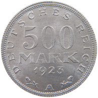 GERMANY 500 MARK 1923 A TOP #c016 0645 - 200 & 500 Mark