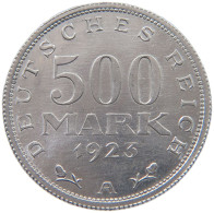 GERMANY 500 MARK 1923 A TOP #c016 0637 - 200 & 500 Mark