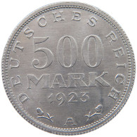 GERMANY 500 MARK 1923 A TOP #c016 0625 - 200 & 500 Mark