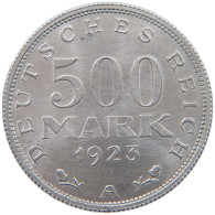 GERMANY 500 MARK 1923 A TOP #c016 0627 - 200 & 500 Mark