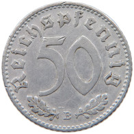 GERMANY 50 PFENNIG 1943 B #a051 0303 - 50 Reichspfennig