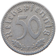 GERMANY 50 PFENNIG 1942 F #a051 0297 - 50 Reichspfennig