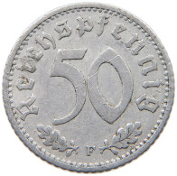 GERMANY 50 PFENNIG 1941 F #a051 0251 - 50 Reichspfennig