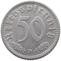 GERMANY 50 PFENNIG 1941 D #a089 0039 - 50 Reichspfennig