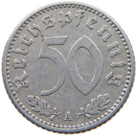 GERMANY 50 PFENNIG 1941 A #a076 0495 - 50 Reichspfennig