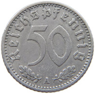 GERMANY 50 PFENNIG 1941 A #a021 0771 - 50 Reichspfennig