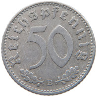 GERMANY 50 PFENNIG 1940 B #a051 0315 - 50 Reichspfennig