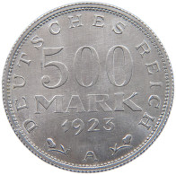 GERMANY 500 MARK 1923 A TOP #c016 0633 - 200 & 500 Mark