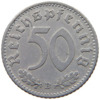 GERMANY 50 PFENNIG 1940 B #a076 0489 - 50 Reichspfennig