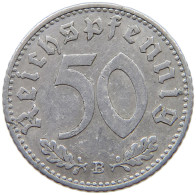 GERMANY 50 PFENNIG 1940 B #a070 0663 - 50 Reichspfennig