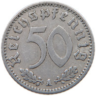 GERMANY 50 PFENNIG 1940 A #a051 0289 - 50 Reichspfennig