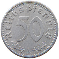 GERMANY 50 PFENNIG 1940 A #a053 0465 - 50 Reichspfennig