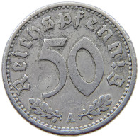 GERMANY 50 PFENNIG 1939 A #a021 0773 - 50 Reichspfennig