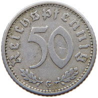 GERMANY 50 PFENNIG 1935 G #a068 0589 - 50 Reichspfennig