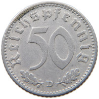 GERMANY 50 PFENNIG 1935 D #a036 0551 - 50 Reichspfennig