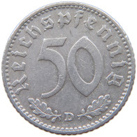 GERMANY 50 PFENNIG 1935 D #a053 0433 - 50 Reichspfennig