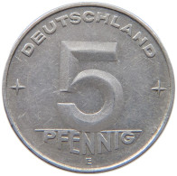 GERMANY 5 PFENNIG 1953 E DDR #c014 0549 - 5 Pfennig