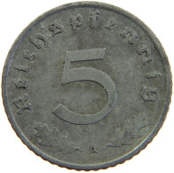 GERMANY 5 PFENNIG 1942 A #a055 0171 - 5 Reichspfennig