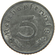 GERMANY 5 PFENNIG 1942 #c014 0025 - 5 Reichspfennig