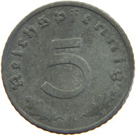 GERMANY 5 PFENNIG 1940 A #a055 0291 - 5 Reichspfennig