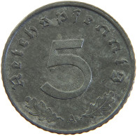 GERMANY 5 PFENNIG 1940 A #a055 0229 - 5 Reichspfennig