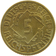 GERMANY 5 PFENNIG 1936 F #a055 0415 - 5 Reichspfennig