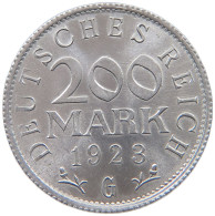 GERMANY 200 MARK 1923 G TOP #c014 0097 - 200 & 500 Mark